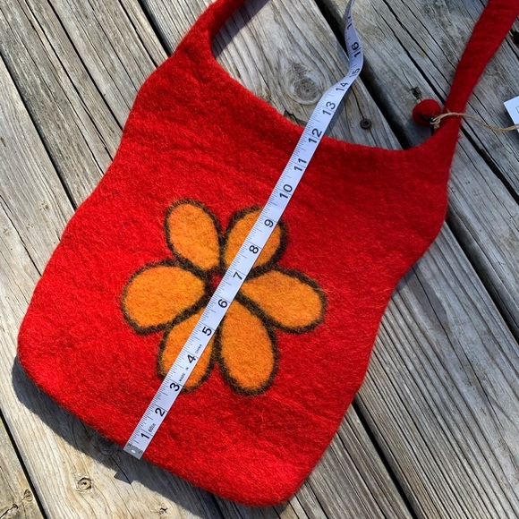 Hemp Sisters wool purse. NWT - Picture 13 of 14